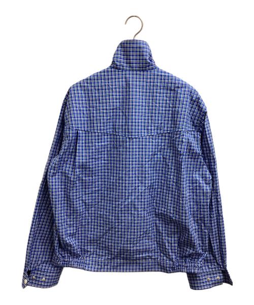 UNUSED（アンユーズド）UNUSED (アンユーズド) BEAUTY&YOUTH (ビューティーアンドユース) 別注 ブルーチェックシャツブルゾン / US2387 ブルー サイズ:2の古着・服飾アイテム