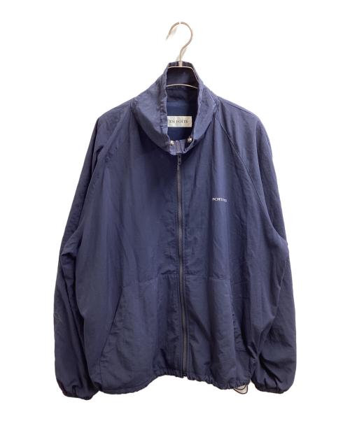 FOTTS FOTTS（フォッツフォッツ）FOTTS FOTTS (フォッツフォッツ) ZIP TRACK JACKET ネイビー サイズ:FREEの古着・服飾アイテム