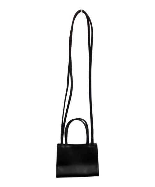 TELFAR（テルファー）Telfar (テルファー) スモールショッピングバッグ　/　TW-ND2147 ブラックの古着・服飾アイテム