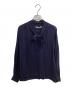 theory luxe（セオリーリュクス）の古着「RIME GGT TIE BLOUSE / 4108206」｜ネイビー