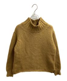 MHL（マーガレットハウエル）の古着「BRITISH WOOL ハイネックニット」｜ブラウン