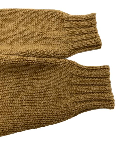 MHL（マーガレットハウエル）MHL (マーガレットハウエル) BRITISH WOOL ハイネックニット ブラウン サイズ:2の古着・服飾アイテム