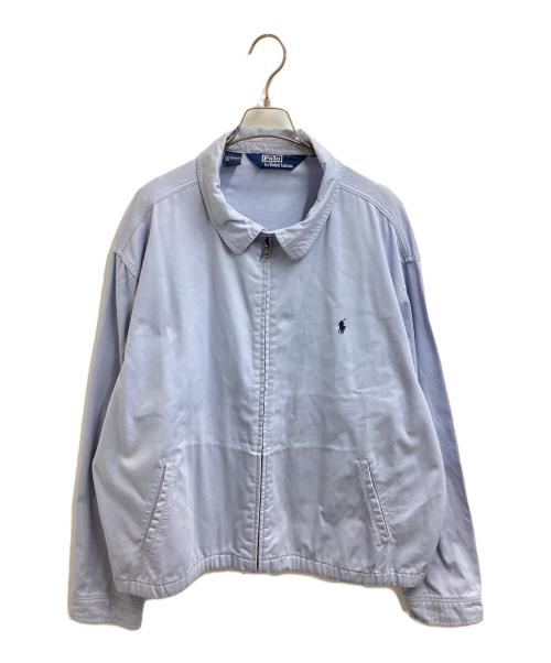 POLO RALPH LAUREN（ポロ・ラルフローレン）POLO RALPH LAUREN (ポロ・ラルフローレン) スイングトップ ブルー サイズ:XXLの古着・服飾アイテム