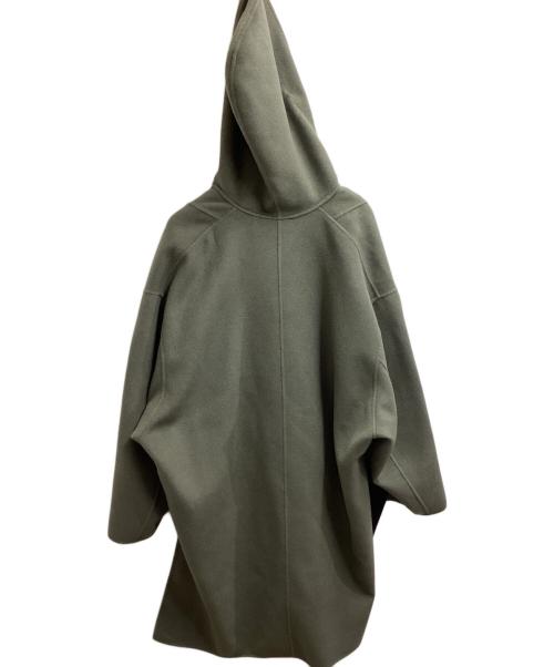 6(ROKU) BEAUTY&YOUTH（ロク ビューティーアンドユース）6(ROKU) BEAUTY&YOUTH (ロク ビューティーアンドユース) REVER HOODED PULLOVER COAT グリーン サイズ:36の古着・服飾アイテム