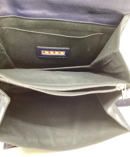 MARNI（マルニ）MARNI (マルニ) TRUNK SOFT ネイビーの古着・服飾アイテム