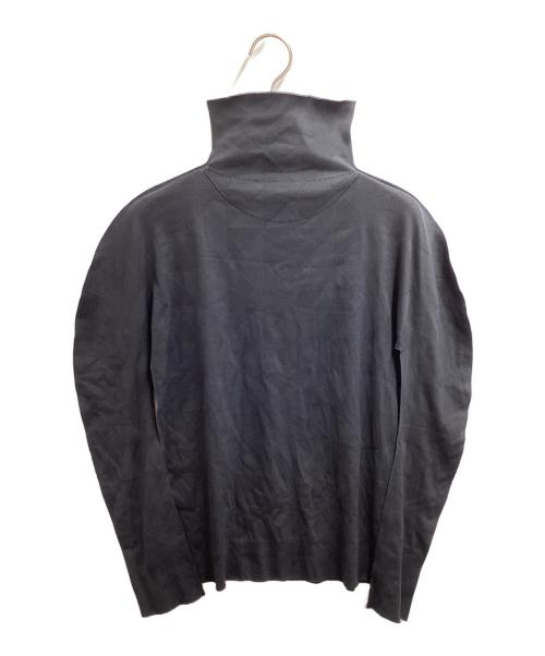 132 5. ISSEY MIYAKE（132 5. イッセイ ミヤケ）132 5. ISSEY MIYAKE (132 5. イッセイ ミヤケ) CUT KNIT / IL51KN701 ブラック サイズ:2の古着・服飾アイテム