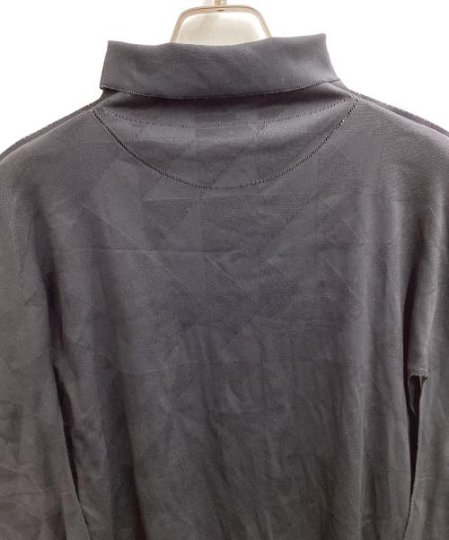 132 5. ISSEY MIYAKE（132 5. イッセイ ミヤケ）132 5. ISSEY MIYAKE (132 5. イッセイ ミヤケ) CUT KNIT / IL51KN701 ブラック サイズ:2の古着・服飾アイテム