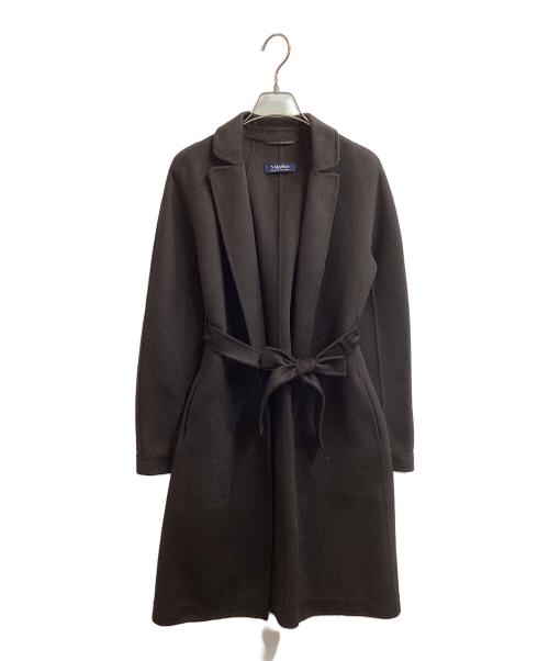 'S Max Mara（エスマックスマーラ）'S Max Mara (エスマックスマーラ) アンゴラカシミヤ混コート/ CUCITO A MANO ブラウン サイズ:42の古着・服飾アイテム