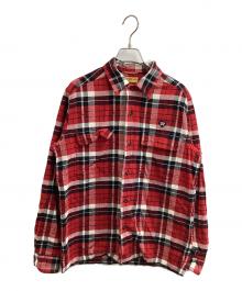 HUMAN MADE（ヒューマンメイド）の古着「FLANNEL CHECK SHIRT」｜レッド