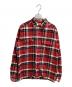 HUMAN MADE（ヒューマンメイド）の古着「FLANNEL CHECK SHIRT」｜レッド