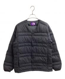 THE NORTHFACE PURPLELABEL（ザ・ノースフェイス パープルレーベル）の古着「Down Cardigan / ダウンカーディガン / ND2254N」｜ブラック