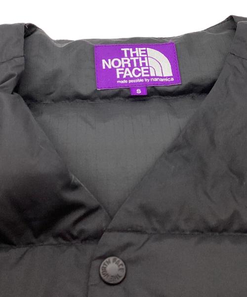 THE NORTHFACE PURPLELABEL（ザ・ノースフェイス パープルレーベル）THE NORTHFACE PURPLELABEL (ザ・ノースフェイス パープルレーベル) Down Cardigan / ダウンカーディガン / ND2254N ブラック サイズ:Sの古着・服飾アイテム