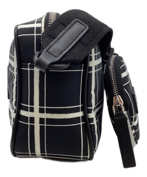 MARNI（マルニ）MARNI (マルニ) CHECK NYLONE PUFF CAMERA BAG ブラックの古着・服飾アイテム