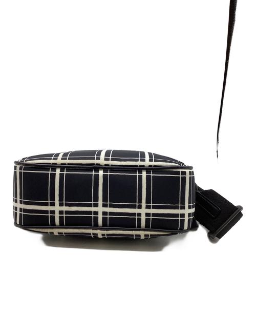 MARNI（マルニ）MARNI (マルニ) CHECK NYLONE PUFF CAMERA BAG ブラックの古着・服飾アイテム