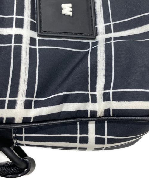 MARNI（マルニ）MARNI (マルニ) CHECK NYLONE PUFF CAMERA BAG ブラックの古着・服飾アイテム