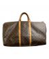 LOUIS VUITTON（ルイ ヴィトン）の古着「モノグラム トラベルバッグ キーポル60 / M41422」｜ブラウン