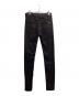 AMIRI (アミリ) 蛇腹 クラッシュ加工 バイカー デニムパンツ　/　SR1PXMD001 ブラック サイズ:32：50000円