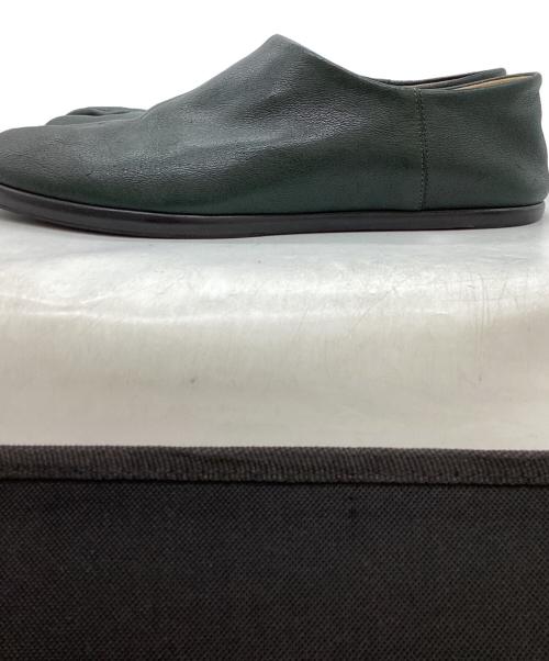 Maison Margiela（メゾンマルジェラ）Maison Margiela (メゾンマルジェラ) tabi バブーシュ グリーン サイズ:43の古着・服飾アイテム