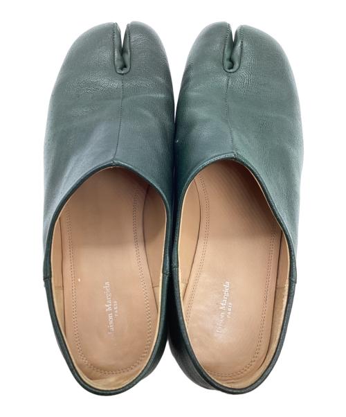 Maison Margiela（メゾンマルジェラ）Maison Margiela (メゾンマルジェラ) tabi バブーシュ グリーン サイズ:43の古着・服飾アイテム