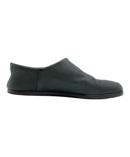 Maison Margiela（メゾンマルジェラ）Maison Margiela (メゾンマルジェラ) tabi バブーシュ グリーン サイズ:43の古着・服飾アイテム