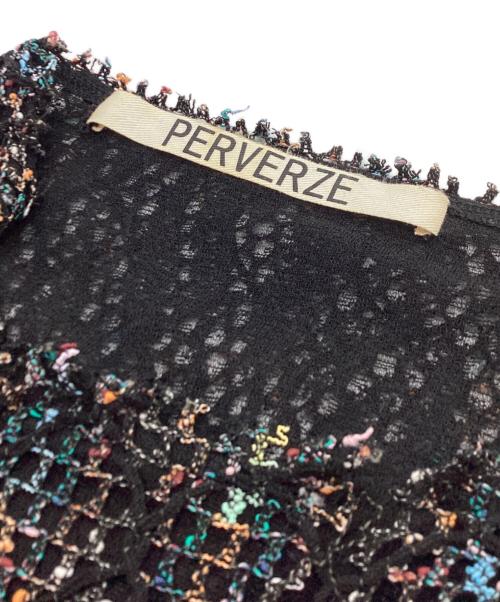 PERVERZE（パーバーズ）PERVERZE (パーバーズ) Sheer Mesh Dress / シアーメッシュドレス / 0121010305 ブラック サイズ:FREEの古着・服飾アイテム