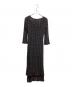 PERVERZE (パーバーズ) Sheer Mesh Dress / シアーメッシュドレス / 0121010305 ブラック サイズ:FREE：8000円