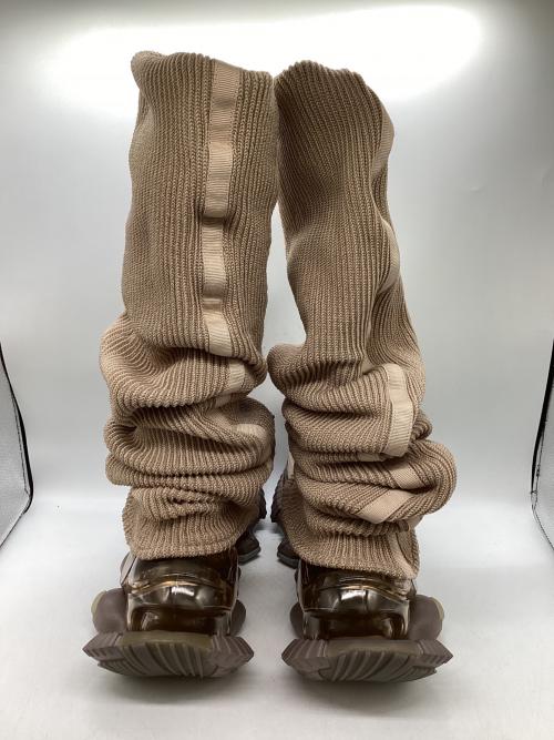 grounds（グラウンズ）grounds (グラウンズ) SKYSCRAPER FALCON LOOSE SOCKS ベージュ サイズ:25.5の古着・服飾アイテム