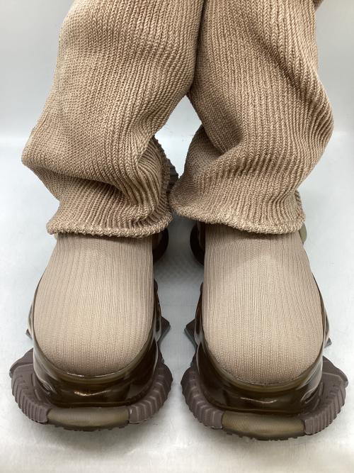 grounds（グラウンズ）grounds (グラウンズ) SKYSCRAPER FALCON LOOSE SOCKS ベージュ サイズ:25.5の古着・服飾アイテム