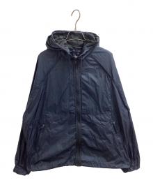 Time is on（タイムイズオン）の古着「NYLON HOODED JUMPER」｜ネイビー
