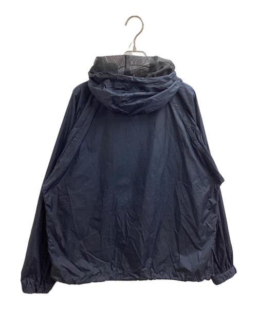 Time is on（タイムイズオン）Time is on (タイムイズオン) NYLON HOODED JUMPER ネイビー サイズ:1の古着・服飾アイテム