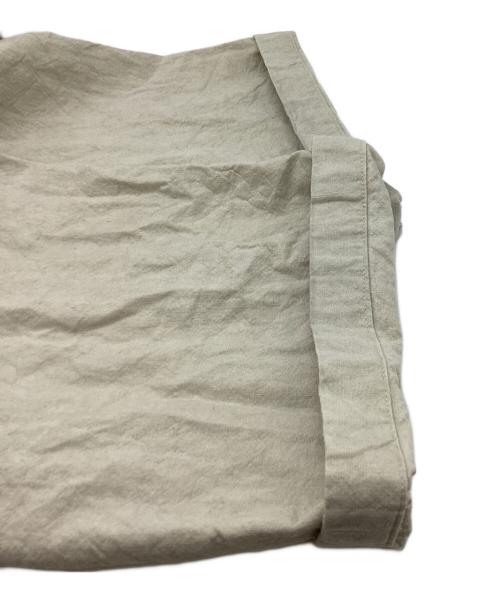 Thingless（シングレス）Thingless (シングレス) コットンリネンタックパンツ ベージュ サイズ:Mの古着・服飾アイテム