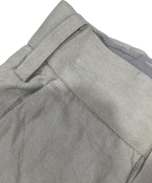 Thingless（シングレス）Thingless (シングレス) コットンリネンタックパンツ ベージュ サイズ:Mの古着・服飾アイテム