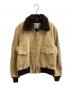 STRUGGLE GEAR（ストラグルギア）の古着「襟ボアコーデュロイ ブルゾン / USA製 70s TALONジップ」｜ベージュ