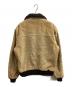 STRUGGLE GEAR (ストラグルギア) 襟ボアコーデュロイ ブルゾン / USA製 70s TALONジップ ベージュ サイズ:40：9000円