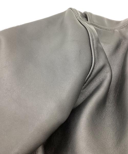 NANKAI（ナンカイ）NANKAI (ナンカイ) ダブルライダースジャケット ブラック サイズ:LLの古着・服飾アイテム