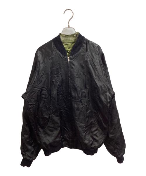 BACK STREET CRAWLER（バックストリートクローラー）BACK STREET CRAWLER (バックストリートクローラー) 鯉刺繍スカジャン オリーブ サイズ:XLの古着・服飾アイテム