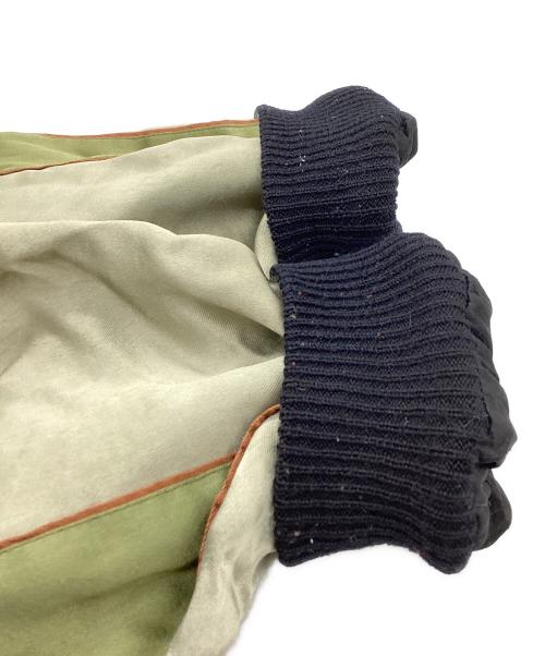 BACK STREET CRAWLER（バックストリートクローラー）BACK STREET CRAWLER (バックストリートクローラー) 鯉刺繍スカジャン オリーブ サイズ:XLの古着・服飾アイテム