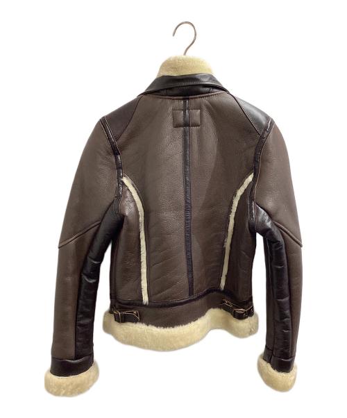 AVIREX（アヴィレックス）AVIREX (アヴィレックス) Ｂ-3　ムートンジャケット ブラウン サイズ:Ｍの古着・服飾アイテム