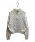 POLO RALPH LAUREN（ポロ・ラルフローレン）の古着「cable-knit sweater　/　211963467001」｜ホワイト