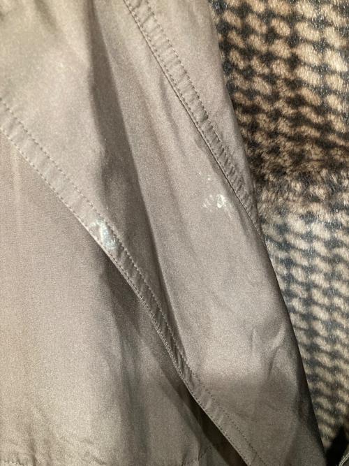 CARVEN（カルヴェン）CARVEN (カルヴェン) ライナー付きシルクコート ブラウン サイズ:Mの古着・服飾アイテム