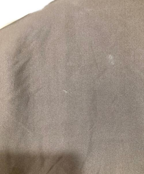 CARVEN（カルヴェン）CARVEN (カルヴェン) ライナー付きシルクコート ブラウン サイズ:Mの古着・服飾アイテム