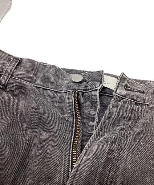 STUDIO NICHOLSON（スタジオ ニコルソン）STUDIO NICHOLSON (スタジオ ニコルソン) PUCH WIDE LEG DENIM PANT / 51-10-721020 グレー サイズ:Sの古着・服飾アイテム