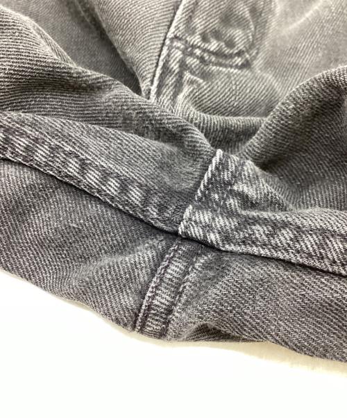 STUDIO NICHOLSON（スタジオ ニコルソン）STUDIO NICHOLSON (スタジオ ニコルソン) PUCH WIDE LEG DENIM PANT / 51-10-721020 グレー サイズ:Sの古着・服飾アイテム