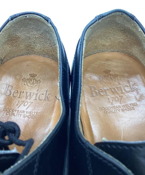 berwick（バーウィック）berwick (バーウィック) ストレートチップシューズ　/　4409 / dainite ソール ブラック サイズ:7の古着・服飾アイテム