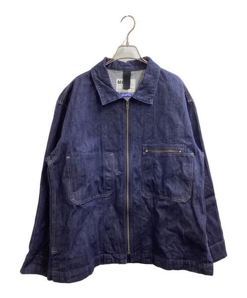 MHL（マーガレットハウエル）MHL (マーガレットハウエル) CANTON OVERALLS (キャントンオーバーオールズ) CANTON DENIM JACKET / キャントン デニム ジャケット インディゴ サイズ:40の古着・服飾アイテム