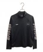 F.C.R.B.エフシーレアルブリストル）の古着「UNDER LAYER MOCK NECK TOP　/　FCRB-222081」｜ブラック