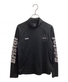 F.C.R.B.（エフシーレアルブリストル）の古着「UNDER LAYER MOCK NECK TOP　/　FCRB-222081」｜ブラック