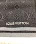 中古・古着 LOUIS VUITTON (ルイ ヴィトン) マフラー マイ・モノグラム・エクリプス / M73468 ブラック サイズ:180cm×30cm：45000円