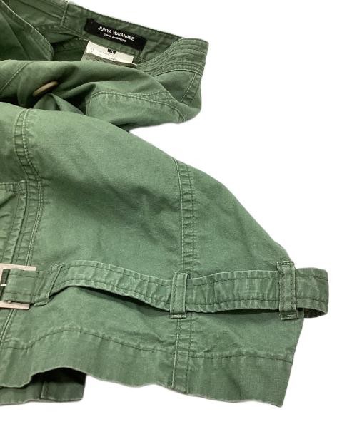 JUNYA WATANABE COMME des GARCONS（(ジュンヤワタナベ コムデギャルソン）JUNYA WATANABE COMME des GARCONS ((ジュンヤワタナベ コムデギャルソン) コート再構築 ミリタリースカート / JQ-S043 / AD2005 オリーブ サイズ:Sの古着・服飾アイテム