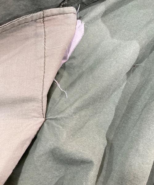 JUNYA WATANABE COMME des GARCONS（(ジュンヤワタナベ コムデギャルソン）JUNYA WATANABE COMME des GARCONS ((ジュンヤワタナベ コムデギャルソン) コート再構築 ミリタリースカート / JQ-S043 / AD2005 オリーブ サイズ:Sの古着・服飾アイテム
